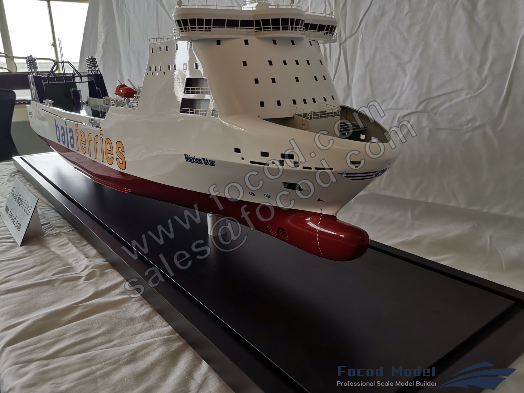 customized model of 183m RO-RO ship
